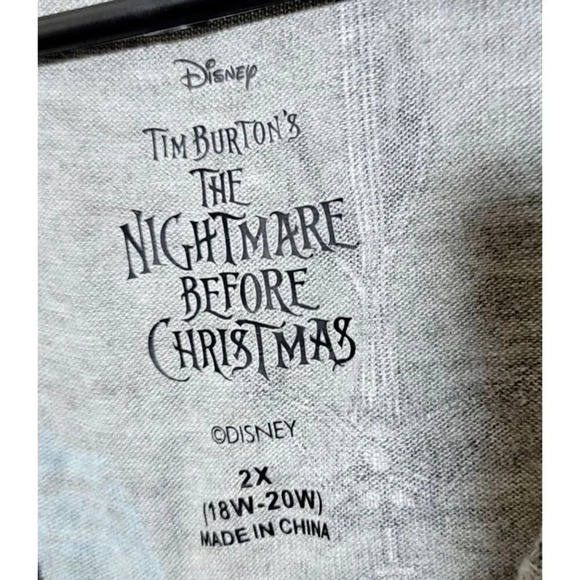 Disney Nightmare Before Christmas Sweater 2X 18W-20W Jack Skellington Pumpkin - Picture 3 of 11